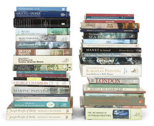 
	
		British and European Paintings reference books; including: Maurice Brock, Bronzino,...