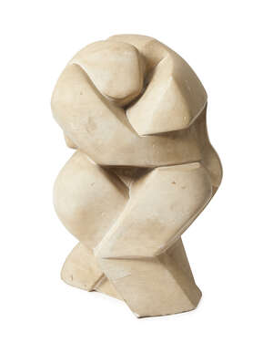 
	
		Alan Brazier,
		British 1956-2016-
		 
		Two figures;
		 
		Portland stone,...