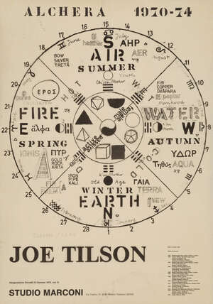 
	
		Joe Tilson RA, 
		British b.1928-
		 
		Alchera 1970-74, 1975;
		 
		offset lithograph...