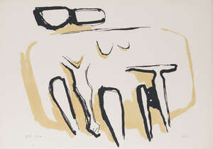 
	
		Kenneth Armitage CBE, 
		British 1916-2002- 
		 
		Seated Group and Balanced Figure,...