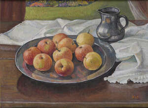 
	
		Hilda van Stockum, 
		 
		Dutch 1908-2006- 
		 
		 
		Still life; 
		 
		
		oil on...