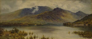 
	
		Edward Horace Thompson, 
		British 1879-1949-
		 
		View of the Lake...