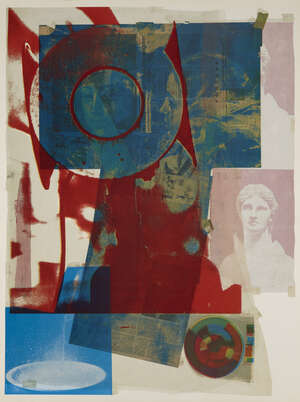 
	
		Robert Rauschenberg, 
		American 1925-2008- 
		 
		Quarry Local One, 1968; 
		offset...