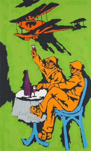 
	
		MOVED TO RL 25
		Maqbool Fida Husain (India 1913-2011), Serigraph from OPCE series, ed....