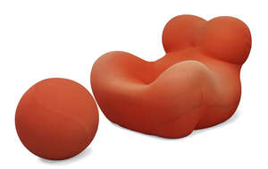 
	
		Gaetano Pesce (b.1939) for B&B Italia, 
		 
		'UP-5' chair and 'UP-6' Ottoman, circa...