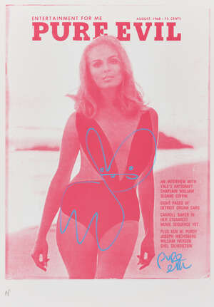 
	
		Pure Evil, 
		British b.1968-  
		 
		Bunny Pink, 2013; 
		 
		screenprint on 300gsm...