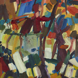 
	
		Shona Barr, 
		Scottish b.1965- 
		 
		Summer Rose, 1990; 
		 
		oil on canvas, signed...