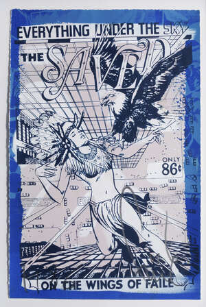 
	
		FAILE, 
		American, b.1975- 
		 
		Sweet Sins, 2012; 
		 
		screenprint in colours on...
