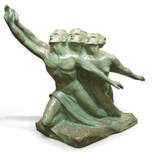 
	
		Eugene Canneel (1882-1966), 
		 
		Monumental 'Harmony' sculpture, circa 1930, 
		