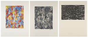 
	
		Jasper Johns, 
		American b.1930- 
		 
		Flag 1, False Start 1 and False Start 3, 1986;...