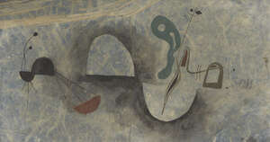 Sunil Das (Indian, 1939-2015), Untitled, Mixed media on rice paper laid on paper, Signed 'SUNIL...