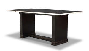 
	
		Heal & Son Ltd,
		 
		Heal & Son Ltd, an ebonised and chromed dining table, c.1930,...