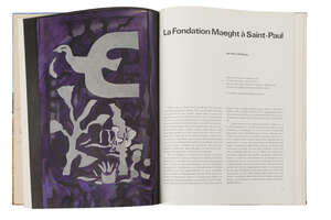 
	
		Derrière le Miroir, 
		No 148, La Foundation Marguerite et Aime Maeght, 1964; 
		the book...