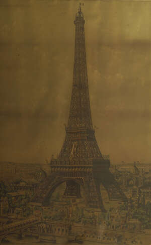 
	
		French School, 
		late 19th century- 
		 
		Exposition Universelle  de 1889 a Paris,...