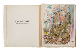 
	
		Raoul Dufy, 
		French 1877-1953- 
		 
		Héron de Villefosse. Eux de Vie - Espirit de...