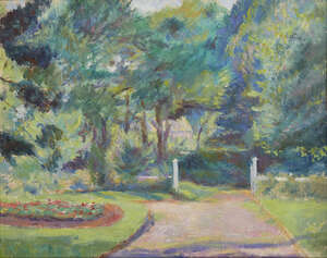 
	
		James Bolivar Manson NEAC, 
		British 1879-1945-
		 
		The Gateway;
		 
		oil on...