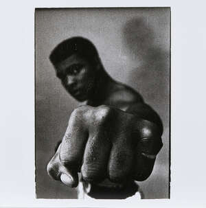 Thomas Hoepker, 
German b.1936- 
 
Muhammad Ali, boxing world heavyweight champion showing off...