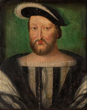 
	
		Circle of Claude Corneille de Lyon, 
		 
		Dutch / French 1500-1575- 
		 
		Portrait...