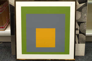 
	
		Josef Albers, 
		American/German 1888-1976- 
		 
		SP-VII Homage to the Square, 1967;...