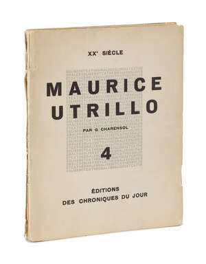 
	
		Maurice Utrillo, 
		French 1883-1955- 
		 
		Maurice Utrillo, Eglises et Cathedrales,...