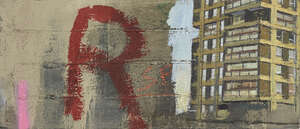 
	
		David Hepher, 
		British b.1935- 
		
		Study, 1993; 
		
		mixed media with concrete,...