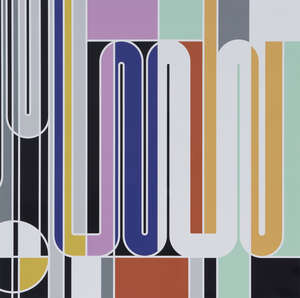 
	
		Sarah Morris,
		American b.1967-
		 
		Geigy (Clips), 2011;
		 
		C-print on Fujicolour...