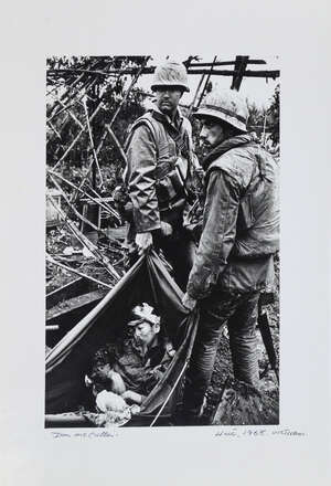 
	
		Sir Donald McCullin, CBE Hons FRPS, 
		British b.1935- 
		 
		Hue Vietnam, 1968; 
		 
		