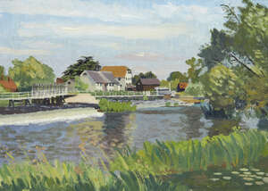 
	
		Fruin Bruce Charles Bravington,
		British 1910-2000-
		 
		The Mill, Hambledon,...