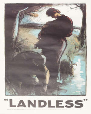 
	
		Gerald E. Spencer Pryse, British, 1881- 1957 , Landless, Workless, two lithographic...