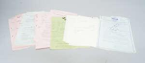 
	
		A group of entertainment contracts for various bands, from 1969 onwards, to comprise a...
