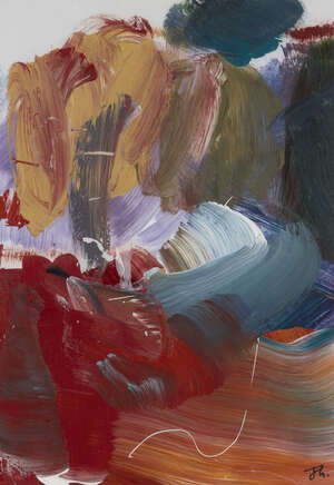 
	
		Joanna Gilbert, 
		British b.1978- 
		 
		Untitled; 
		 
		acrylic on paper, signed...