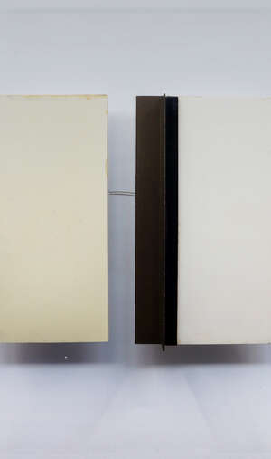 
	
		Attributed to Anthony Hill, 
		British b.1930- 
		 
		Relief construction; 
		 
		