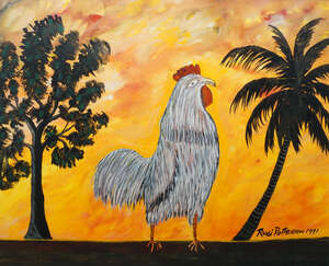
	
		Rudi Patterson, Jamaican/British 1933-2013- Early Morning, 1991; gouache on paper, signed and...