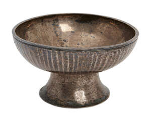 
	
		A Sasanian silver footed cup, circa 5th-6th century, on a high spreading foot, the body...