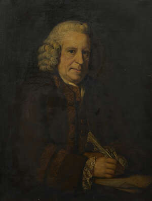 
	
		Follower of Robert Edge Pine, 
		 
		British/American 1730-1788- 
		 
		Portrait of a...