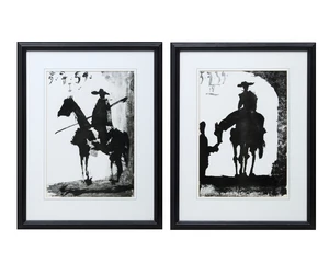 After Pablo Picasso,&nbsp;Spanish 1881-1973,&nbsp;Toros y Toreros I; Toros y Toreros IV;&nbsp;two offset...