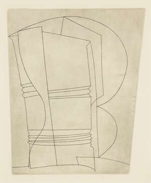 
	
		Ben Nicholson OM,
		British 1894-1982-
		 
		Still Life With Curves [Lafranca 13],...