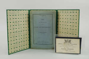 
	
		A Funeral pass for the funeral of the Duke of Wellington, dated 18 November 1852,...