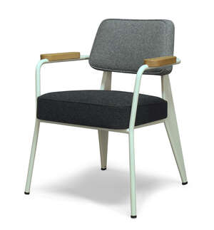 
	
		After Jean Prouvé (French 1901-1984), a 'Direction' armchair for Vitra  
		c.2010, with...