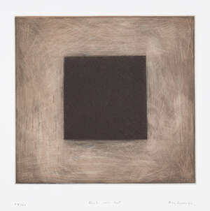 
	
		Alan Green,
		British, 1932-2003-
		 
		Black over Red, 1982;
		 
		etching in colours...