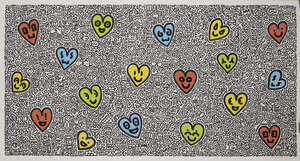 
	
		Mr Doodle, 
		British b.1994- 
		 
		Heartland, 2020; 
		 
		screenprint in colours on...