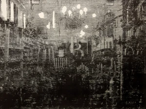 Katsutoshi Yuasa,&nbsp;Japanese, b.1978-&nbsp;The World is overflowing with light, 2010;&nbsp;Water-based woodcut...