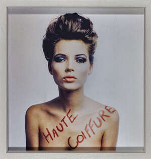 
	
		Tony Briggs,
		British contemporary-
		 
		Haute Coiffure, 2007;
		 
		lenticular print...