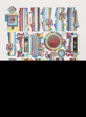 
	
		Sir Eduardo Paolozzi CBE RA,
		Scottish 19242005- 
		 
		Turing 8, 2000;
		 
		