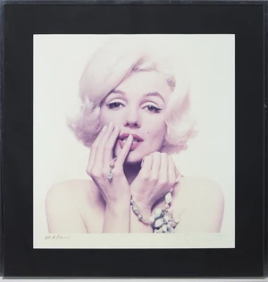 Bert Stern,&nbsp;American 1929-2013,&nbsp;Marilyn Monroe with Beads, from The Last Sitting, 1962;&nbsp;chromogenic...