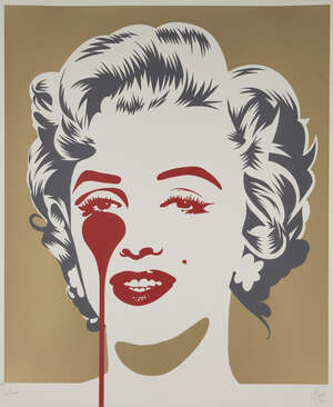 
	
		Pure Evil, 
		British b.1968- 
		 
		Marilyn Classic;
		 
		screenprint in colours on...