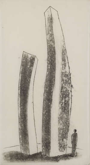 
	
		Harry Bertoia,
		American 1915-1978-
		 
		Untitled (1822, 1881 & 1181);
		 
		