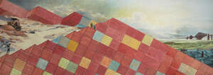 
	
		David Mach, 
		Scottish b.1956 - 
		 
		Tartan Army, 2002; 
		 
		collage and...