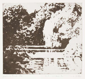 
	
		Norman Ackroyd OBE RA,
		British b.1938-
		 
		Jacksons Pond, 1982;
		 
		etching with...