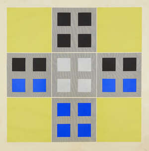 
	
		Jesus Rafael Soto, 
		Venezuelan 1923-2005- 
		 
		Untitled, c.1971;
		 
		etching with...
